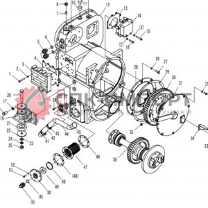 Фланец 4620302901 для КПП ZF/WG180/4-6WG200
