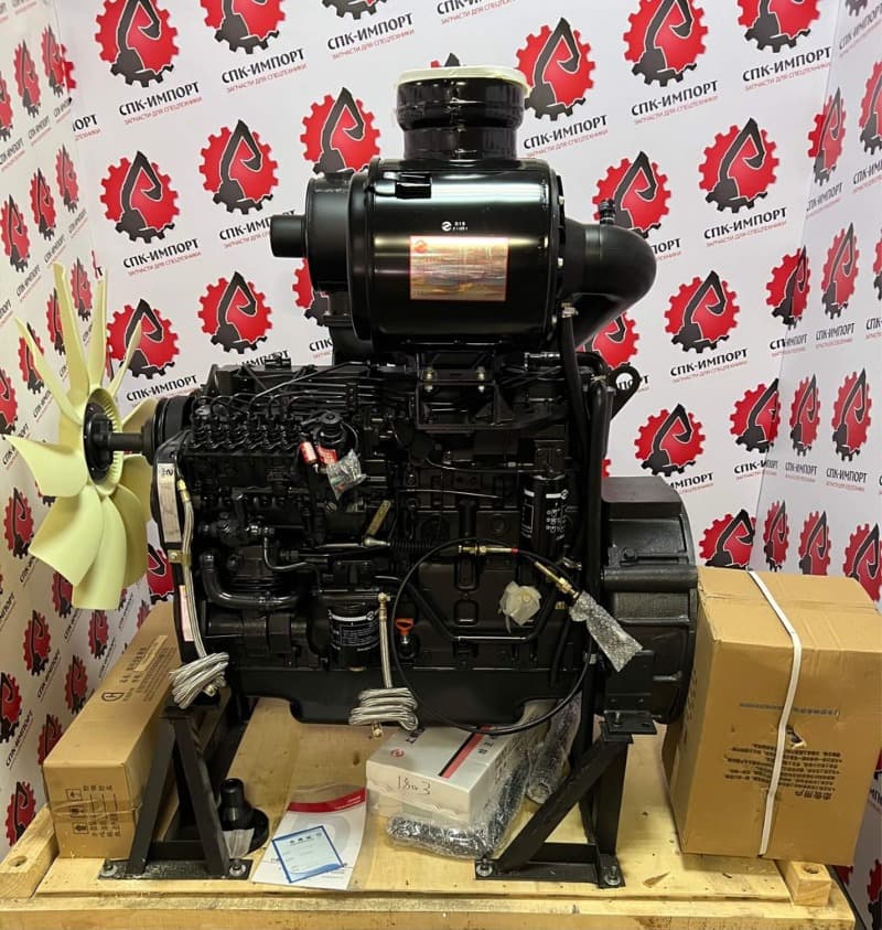 Двигатель Shanghai SC9D220G2B1 для погрузчиков