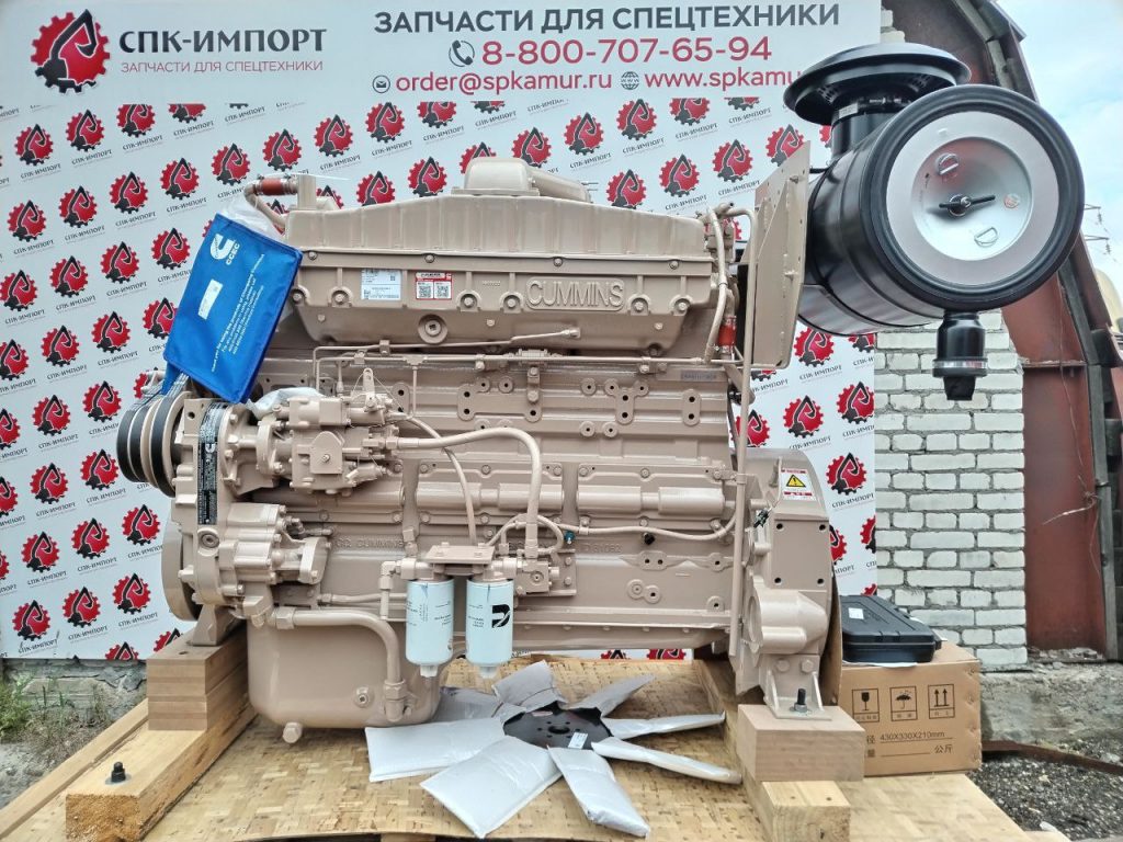 Двигатель CUMMINS NTA855-C450 для экскаватора Hitachi EX700 | СПК ИМПОРТ