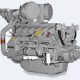 Дизельный двигатель Perkins 4012-46TAG0A в сборе
