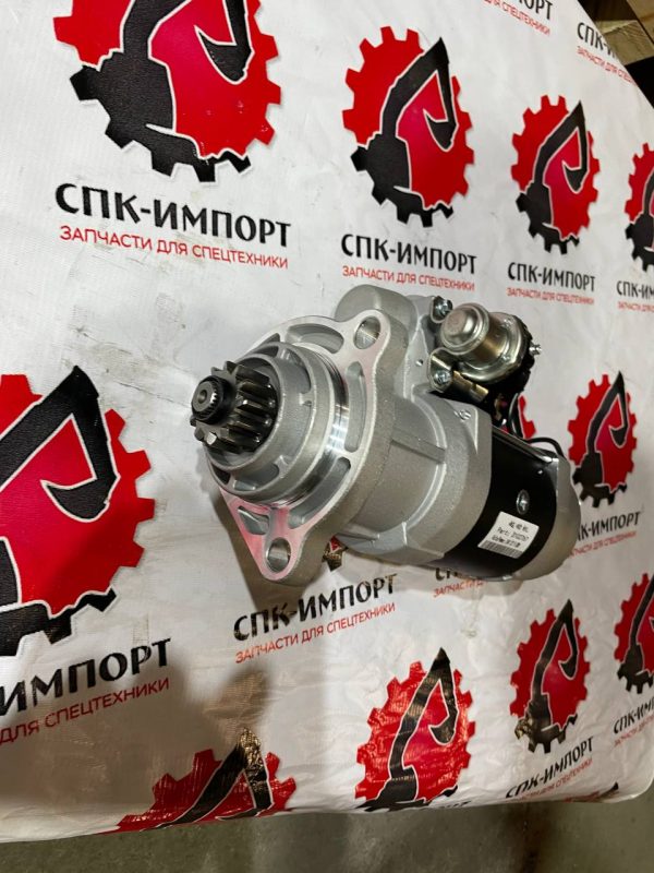 3102767 Стартер (открытый бендикс, 3 болта крепления) для двигателя Cummins 6CT8.3 СПК-Импорт Фото-1