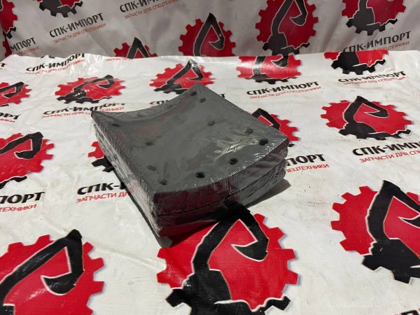 WG9231342068 Накладка тормозная задняя (14 отверстий) для самосвала HOWO A7 СПК-Импорт Фото-2