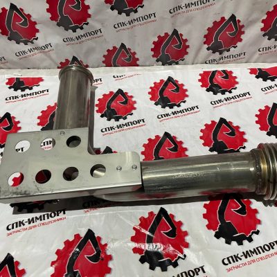 YZ962554000334 Труба выхлопная с гнездом для форсунки мочевины для самосвала HOWO SITRAK C7H
