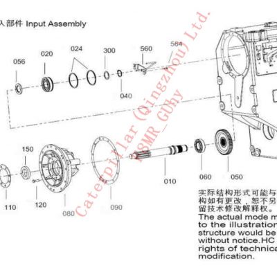 SE_P5553186 Входные детали для дорожного катка SEM 518