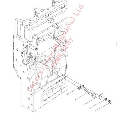 SE_PW46003 Форсунка в сборе для дорожного катка SEM 518