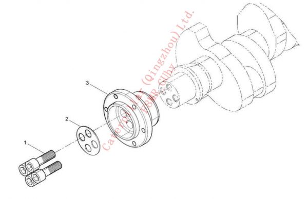 SE_PW46011 Втулка колеса для дорожного катка SEM 518 СПК-Импорт Фото-1
