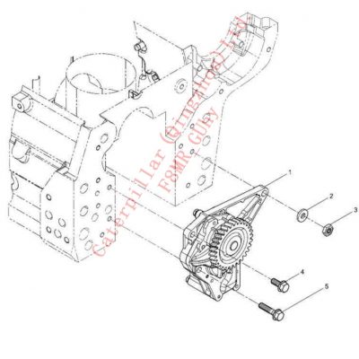 SE_PW46018 Масляный насос для дорожного катка SEM 518
