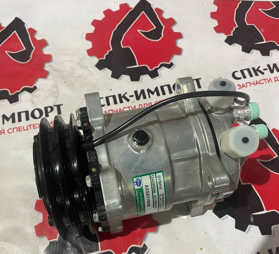 803591626 Компрессор кондиционера для фронтального погрузчика XC770RU СПК-Импорт Фото-1