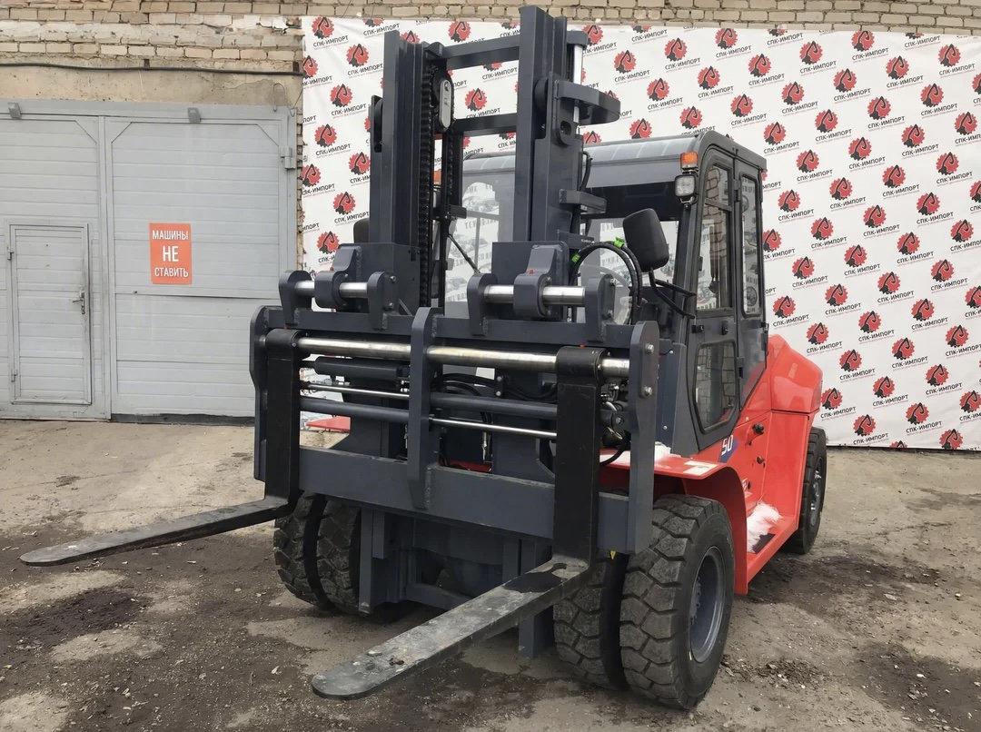 Вилочный погрузчик CPCD50 – 5т, 3м с позиционером вил и печкой СПК-Импорт Фото-1