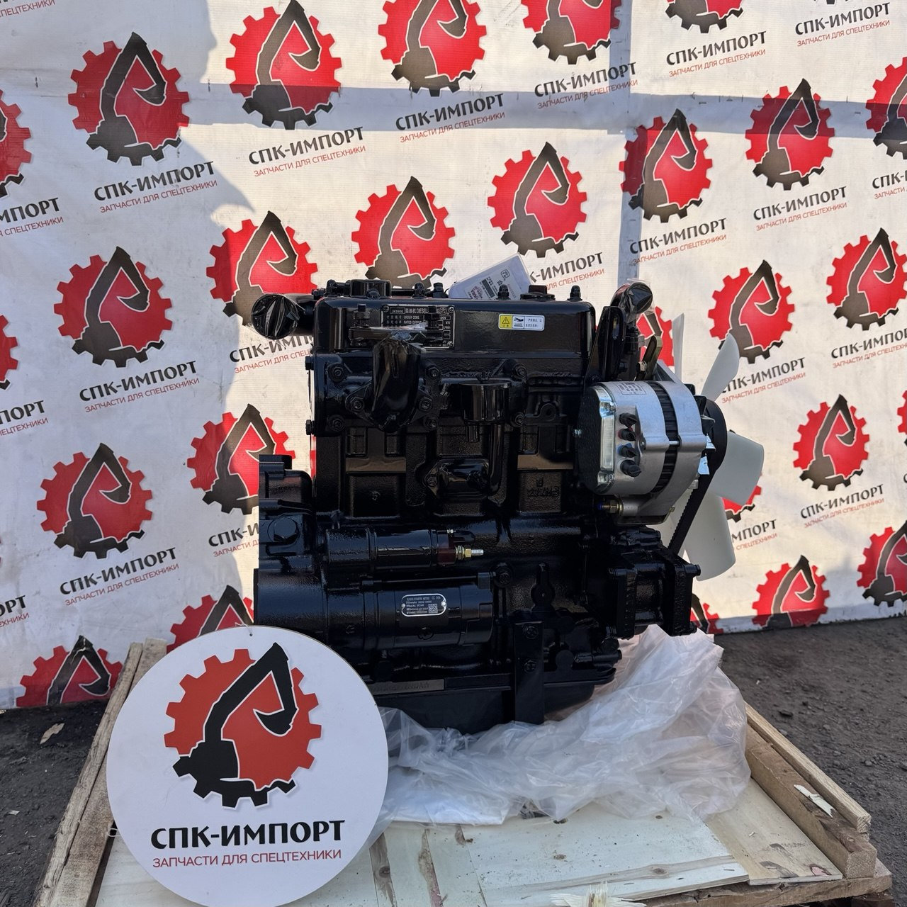 Двигатель CHANGCHAI ZN390Q в сборе универсальный СПК-Импорт Фото-4