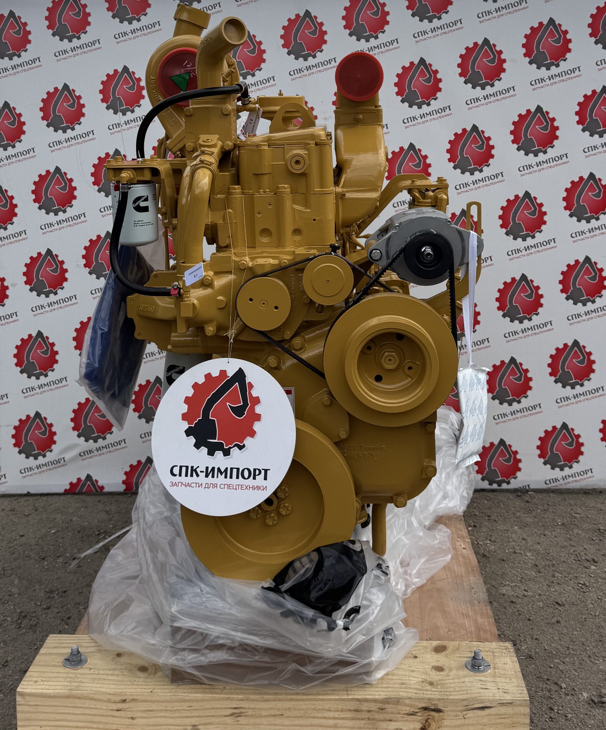 Двигатель Cummins NTAA855-C360S20 в сборе для бульдозера LiuGong CLGB320 СПК-Импорт Фото-3