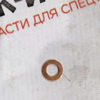 Шайба медная форсунки 630-1112001-1.2 для двигателя Yuchai YC6TH1320-D31