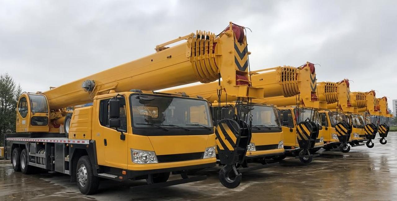 Автокраны 25 тонн на площадке